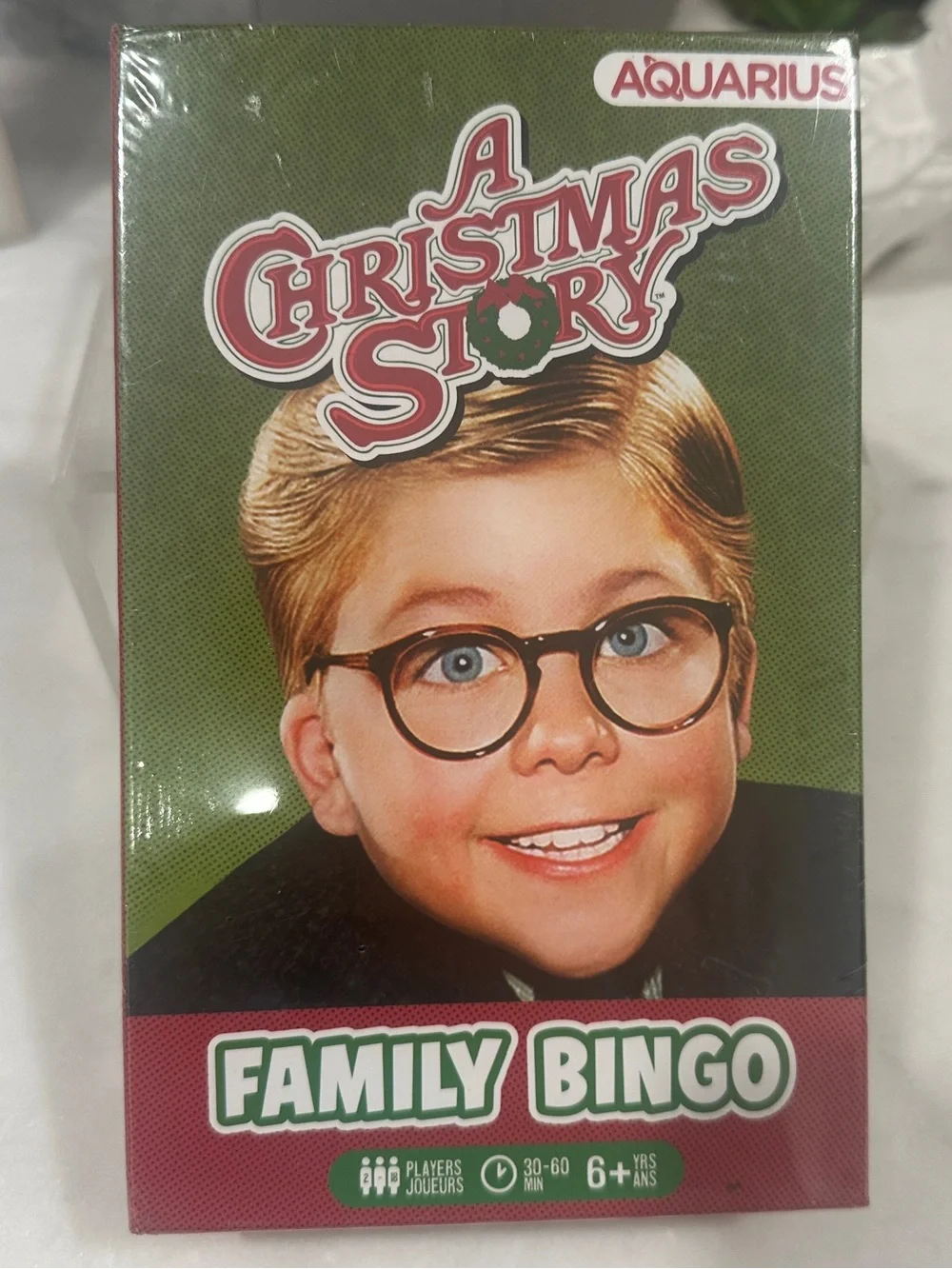 A Christmas Story Family Bingo - Green Holiday Edition